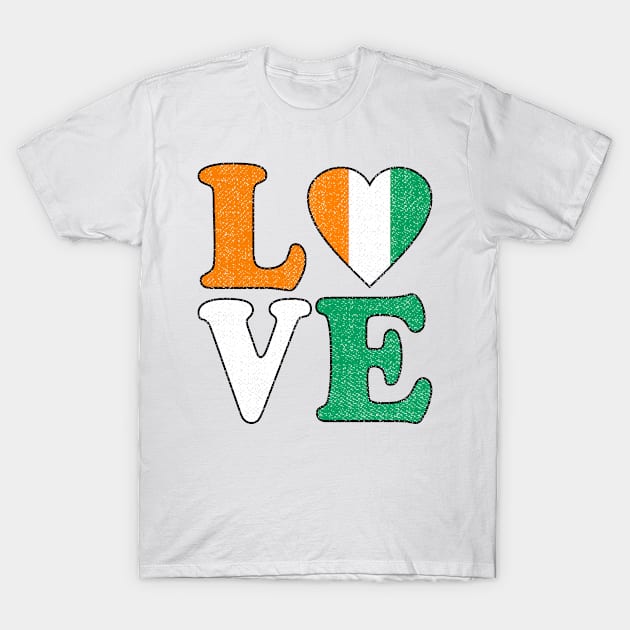 Love Cote d'Ivoire T-Shirt by RW